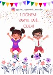 1.SINIF YARIYIL TATİL ÖDEVİ