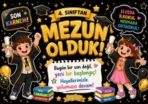 Mezuniyet Dijital Pano