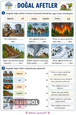 doğal afetler