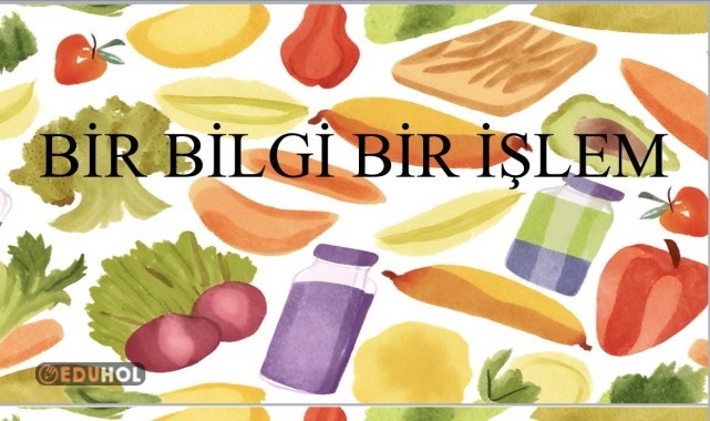 Besinler konulu sorular