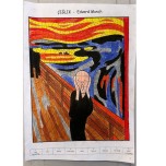 Çığlık tablosu sayılarla boyama