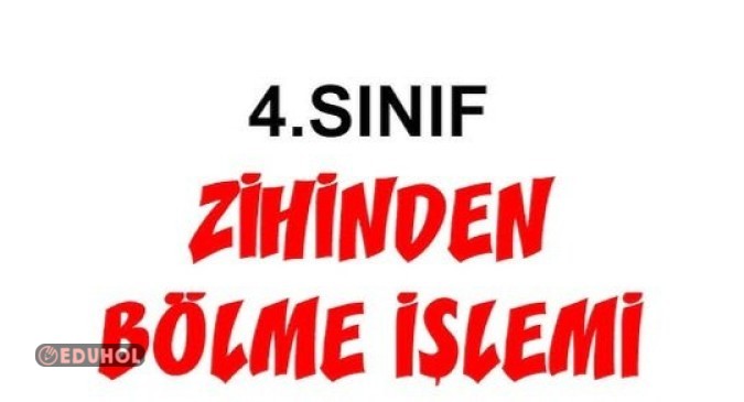 Zihinden Bölme İşlemi 🫠🫠🫠
