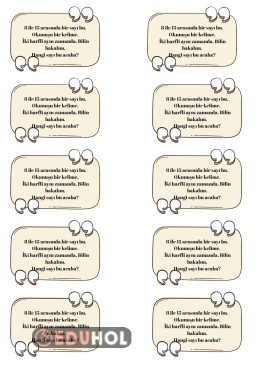 Matematik Bilmece Etkinliği 2