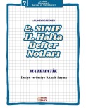 11. HAFTA MATEMATİK DEFTER NOTLARI