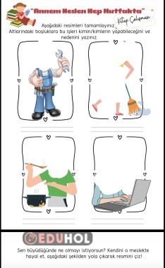 ANNEM NEDEN HEP MUTFAKTA KİTAP ETKİNLİĞİ