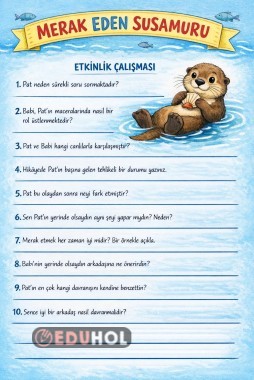 Merak Eden Susamuru Kitap Çalışması