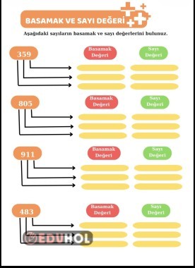 SAYI VE BASAMAK DEĞERİ