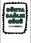 DÜNYA SAĞLIK GÜNÜ PANO
