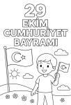 29 EKİM CUMHURİYET BAYRAMI BOYAMA SAYFASI-3