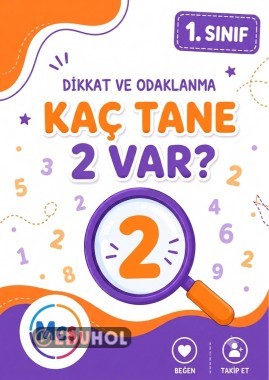 1.Sınıf Dikkat ve Odaklanma Etkinliği
