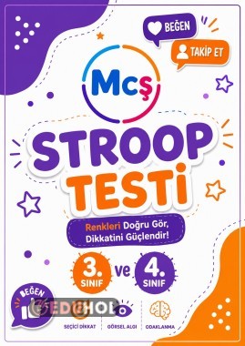 3.ve 4.Sınıflar Stroop Testi