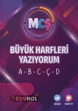 A-B-C-Ç-D Harflerini yazıyorum