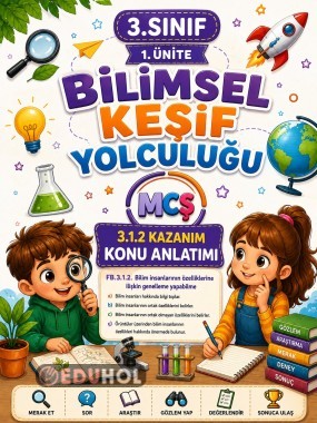 Fen Bilimleri 3.1.2 Konu Anlatımı