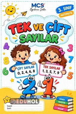 Matematik 3.sınıf Tek-Çift Sayılar -etkinlikleri-yeni nesil 8 soru-mini test ve cevapları