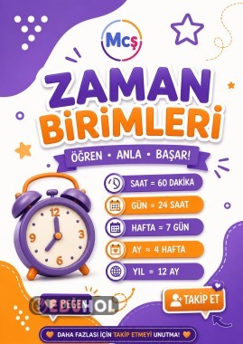 Zaman Birimleri