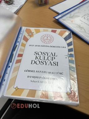 Sosyal Kulüp Dosyası Kapakları