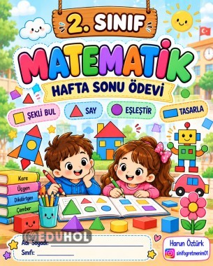 2. SINIF  3. HAFTA SONU MATEMATİK ÖDEVİ