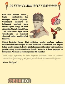 Cumhuriyet Bayramı Gazete Etkinliği