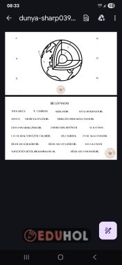 Dünyanın katmanları grup çalışması