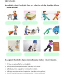 İtme ve Çekme Kuvveti Çalışma Kağıdı