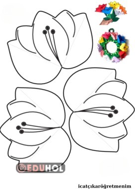 ÇOK AMAÇLI ÜÇ BOYUTLU ÇİÇEK