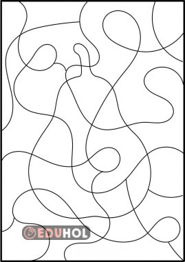 GÖRSEL SANATLAR ARMUT BOYAMA SAYFASI ŞEKİL ZEMİN