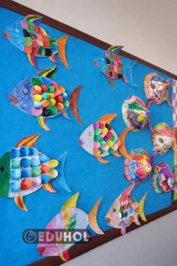 ÜÇ BOYUTLU BALIK BOYAMA SAYFASI