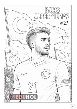 Türk Milli Futbol Takımı boyama