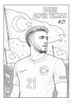Türk Milli Futbol Takımı boyama