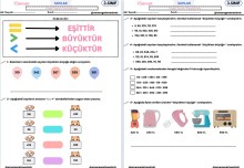 3.Sınıf Doğal Sayıları Karşılaştırma