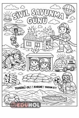 Sivil savunma boyama