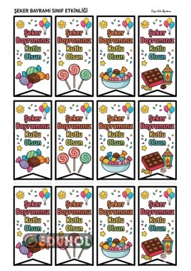 Hediyelik Şekerler için etiket
