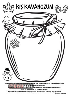 KIŞ kavanozu hazırlama etkinliği