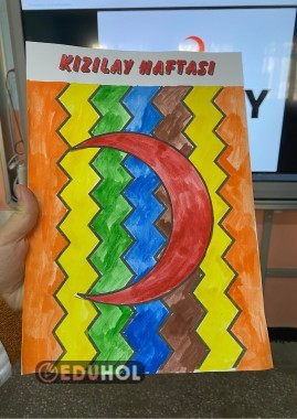 kızılay haftası sanat etkinliği