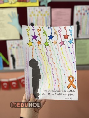 Lösemi Haftası Boyama Etkinliği