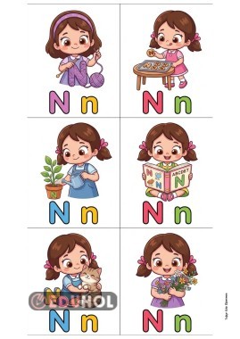 Niloya N sesi deftere yapıştırma