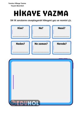 Yaratıcı Hikaye Yazma-Yaşam becerileri