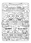 Karne Günü Boyama Sayfası