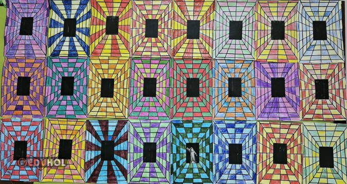 Derinlik algısı görsel sanat çalışması