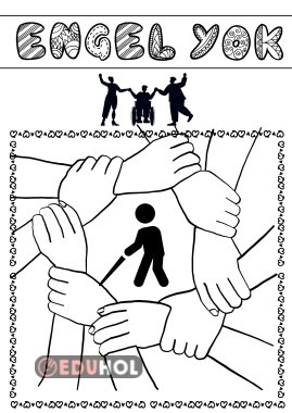 ENGELLİLER HAFTASI BOYAMA