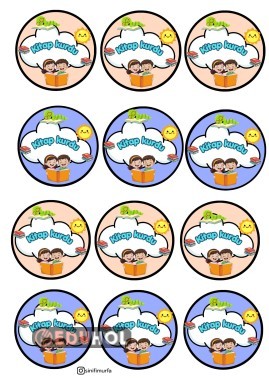 kitap kurdu rozetleri