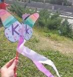 K sesi Kelebek Şablonu