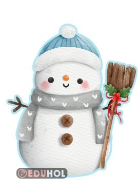 Kısa bir mola Kardan Adam büyük boy görsel