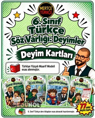 6. Sınıf Türkçe Deyimler | 77 Deyim Kartı – Görsel Destekli Deyim Kartları