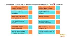 Fiilden Fiil Yapan Yapım Ekleri Çalışma Kağıdı