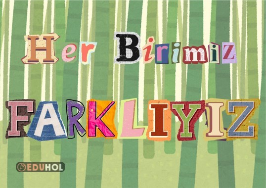Bireyler Arası Farklılıklar Elmer boyama ve pano etkinliği