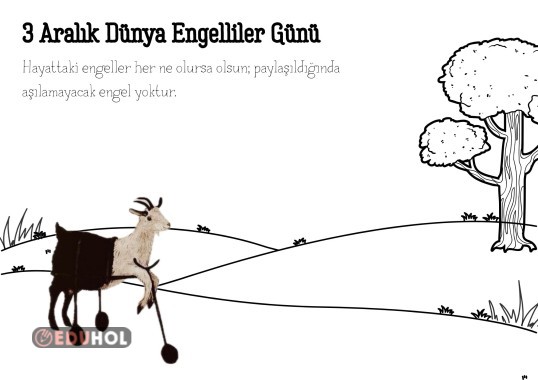 Farklı Ama Aynı Kitabı Etkinliği (3 Aralık Dünya Engelliler Günü)