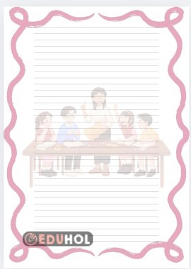 Öğretmenler Günü Şiir Şablonu