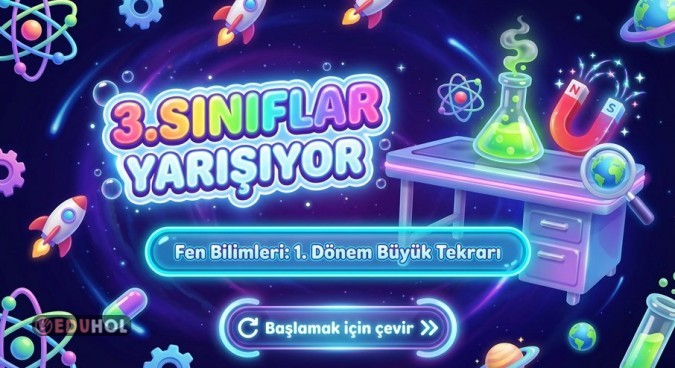 12 SORULUK FEN BİLİMLERİ YARIŞMASI