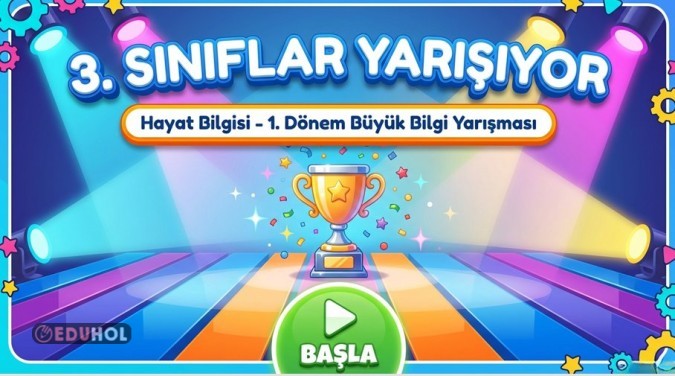 13 SORULUK HAYAT BİLGİSİ YARIŞMASI